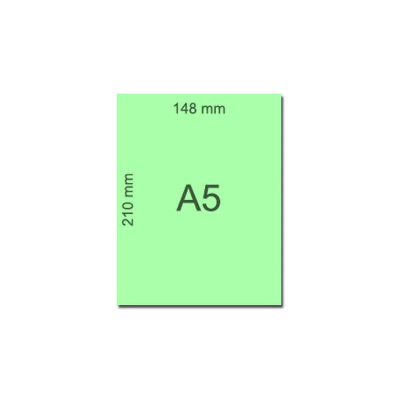 Bristol Paper  A5 Green, 160gsm No brand