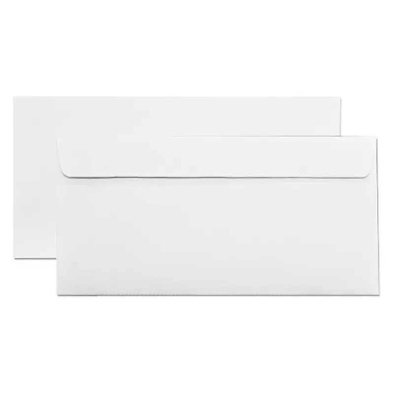 Envelope White Plain DL W229*D114mm, Peel & Seal [PK 100] Daya