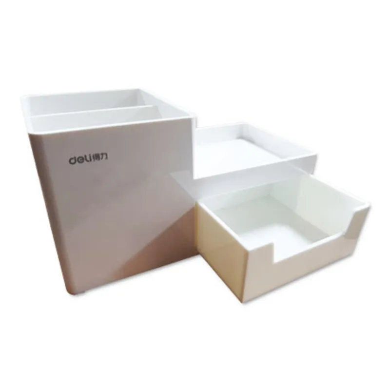 Desk Organiser Ref 8907 S:175*90*92mm, White Deli