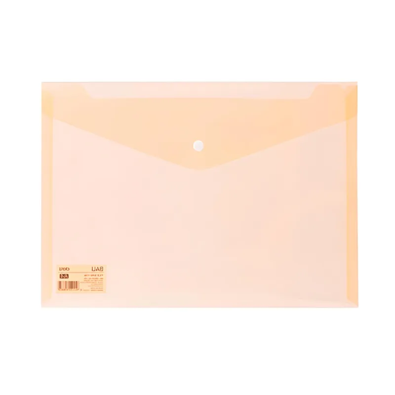 Wallet File F766 A4: transparent coloured Deli