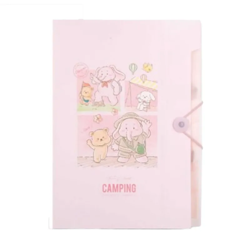 Expanding File Ref PM303 A4 , 297*210mm , Available:Pink & Blue Deli