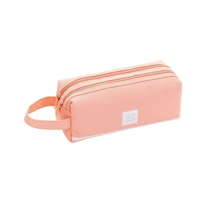 Pencil Case Polyester with Stripe Ref 9100 S:19*9cm : 2 Comp My Academia