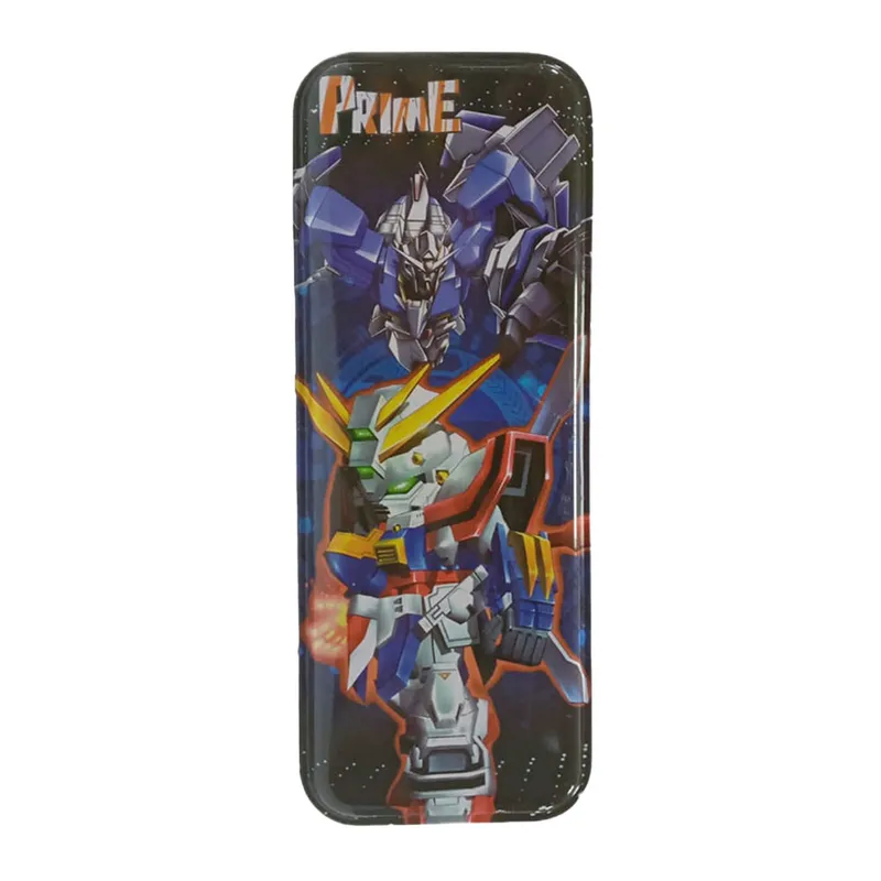 Pencil Case Ref AD-155 Metal 20.5*8*3cm, Transformers Meli Melo
