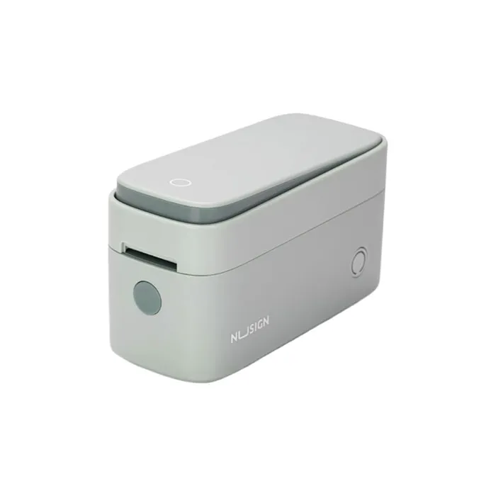 Mini Thermal Label Printer Ref Q2 100*45*55mm, Green Deli
