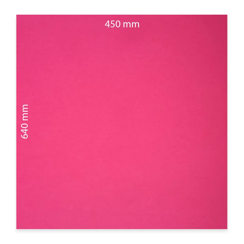 Bristol Paper 450*640mm Raspberry, 230gsm Vanguard