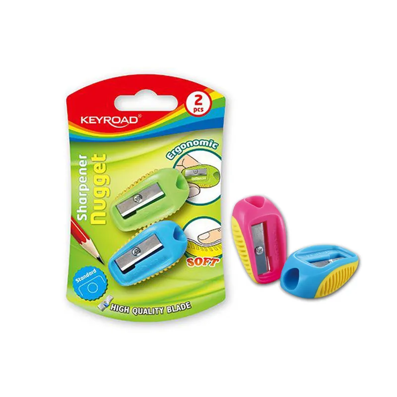 Sharpener Nugget Ref KR970532 Ergonomic [Pk2] KeyRoad