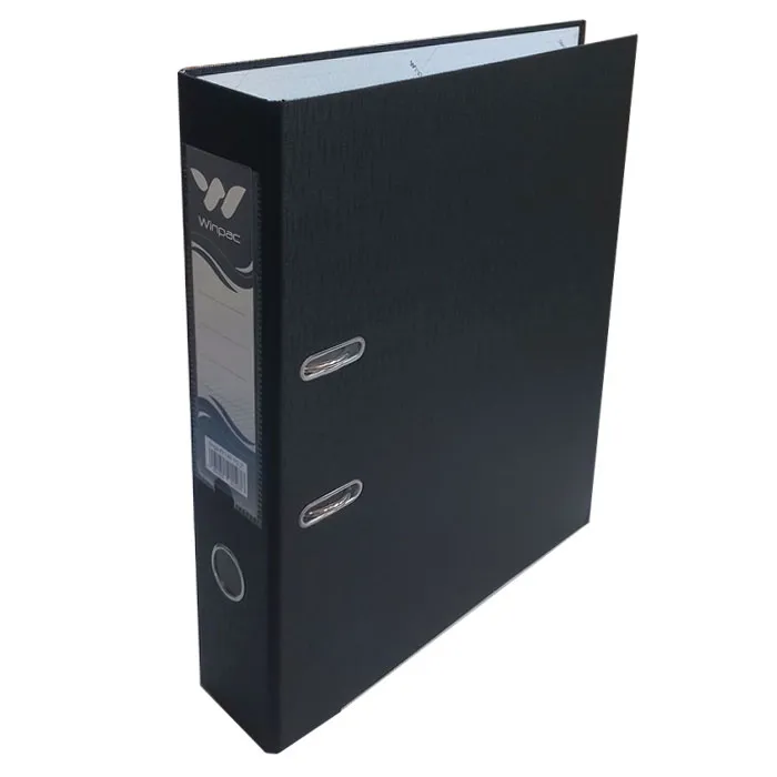 Lever Arch File Single PP AF1 3", Black Winpac