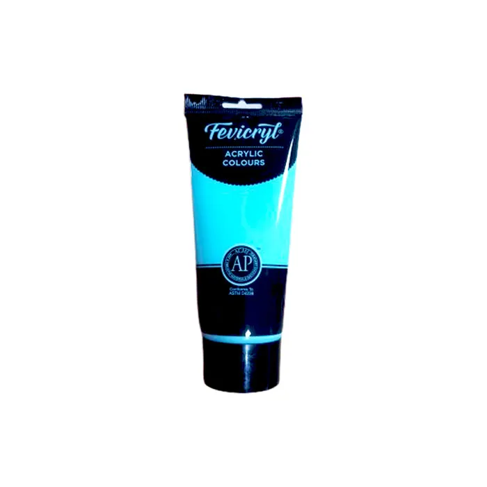 Acrylic Colours Ref AC28 200ml, Sky Blue Fevicryl