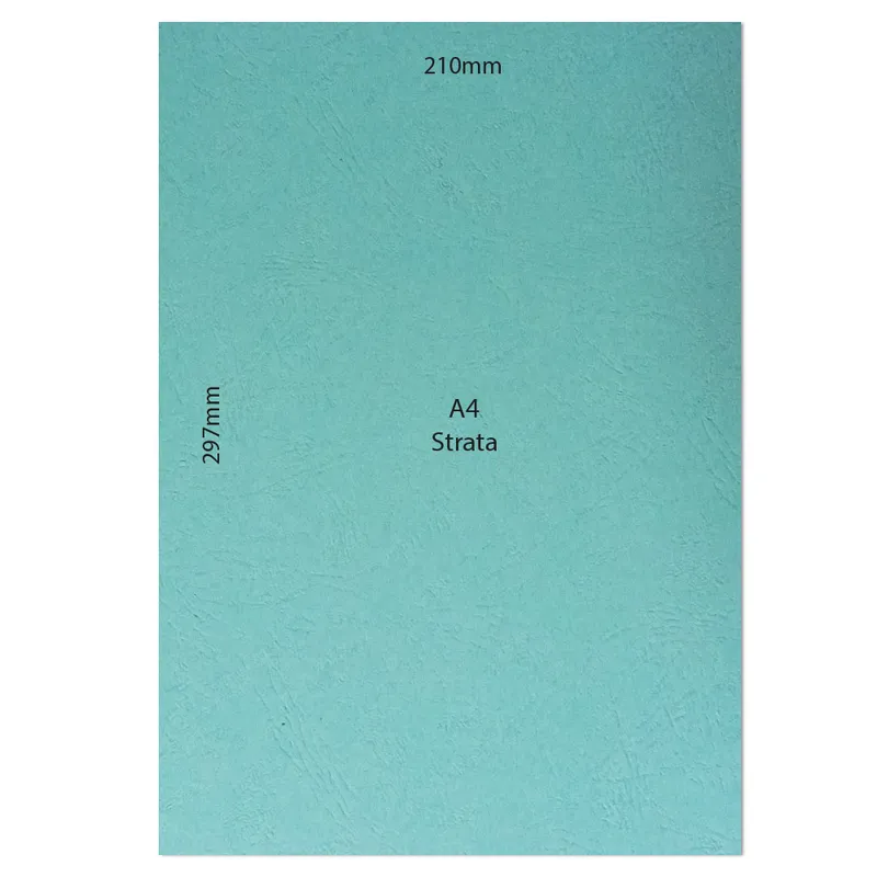 Strata Paper Ref C2  A4 Sky Blue, 210gsm [Pk 10]  Notelita