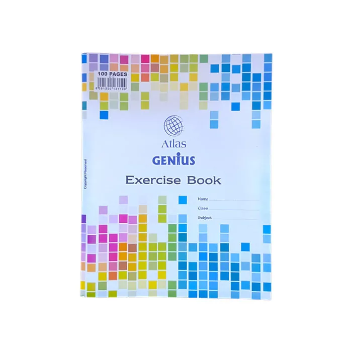 Exercise Book Ref BS100 Single Ruled, Standard, 100 Pages  Genius