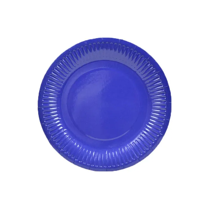 Paper Plates 7", Royal Blue [Pk 10] WTC