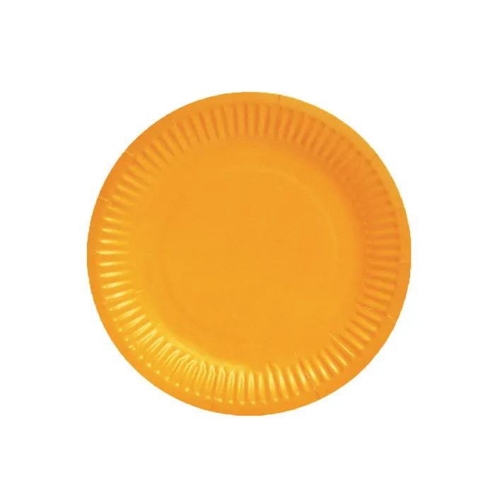 Paper Plates  7", Orange [Pk 10] WTC