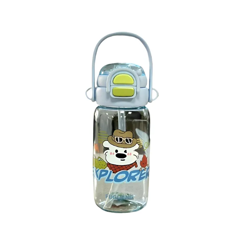 Bottle Water FT2619 760ml PP with straw MeliMelo