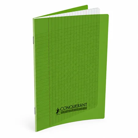 Classic Cover Notebook Ref 100902096 17*22 96pgs, 90g Green Conquerant