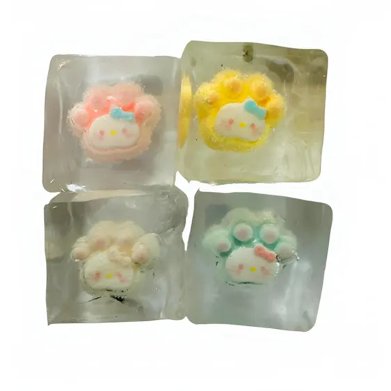 Squishy Toys TK2447A Hello Kitty Paws Ice Cube MeliMelo