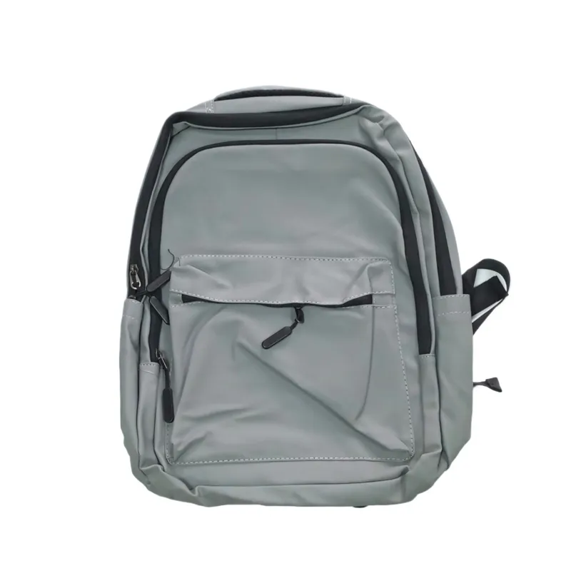 School Bag Ref M2 32*20*47cm, Black, Light Grey & Dark Grey Meli Melo