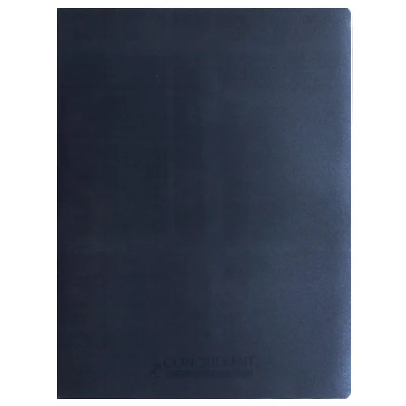 Classic Cover Notebook Ref 400183334 240*320cm, 96 pages, Seyes Polypro Black Conquerant