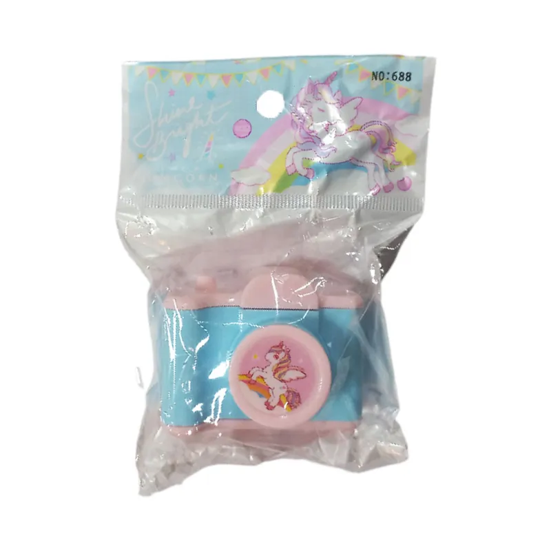 Sharpener Ref 688 Mini Camera Unicorn, Assorted Colors SW