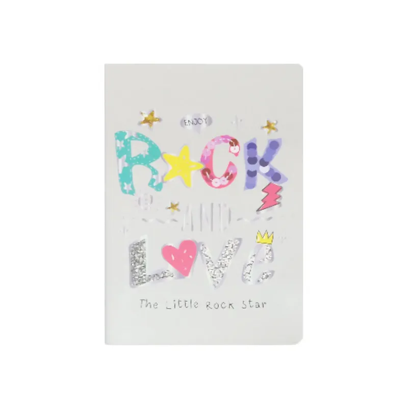 Soft Cover Notebook Ref BL11965 A5, 32 Sheets, Rainbow Meli Melo