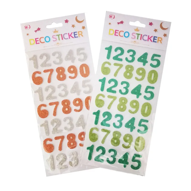 Sticker Ref STIYCLC Alphabet, Numbers & Designed Stickers WYS