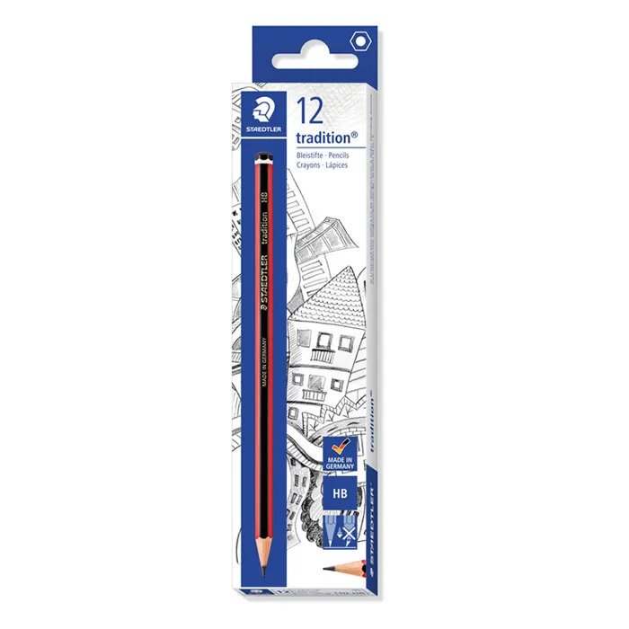 Wood Pencil Ref 110-HB HB Tradition [Pk 12] Staedtler