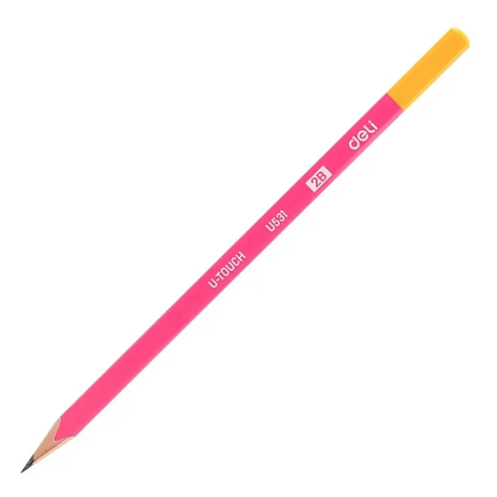 Wood Pencil Ref U53106 2B U-Touch Deli
