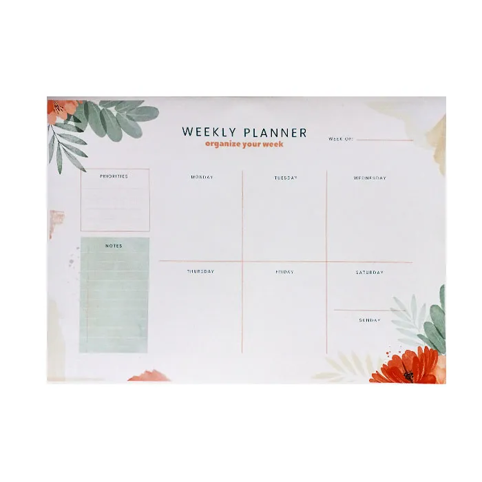 Desk Planner A4, Weekly Notelita