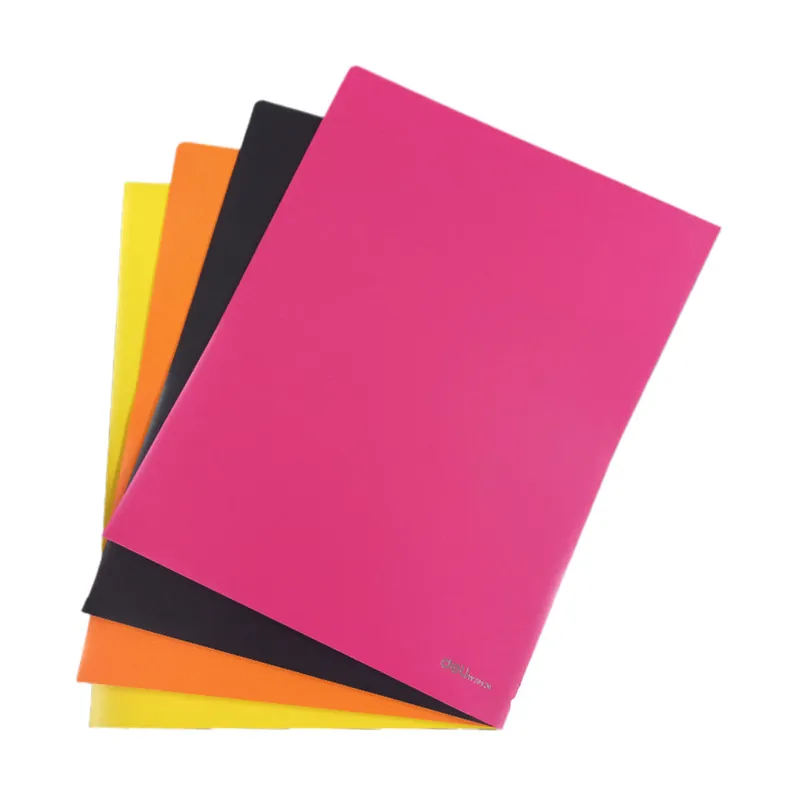 Pocket Folder Ref E38120 A4, 20 sheets, Plastic Deli
