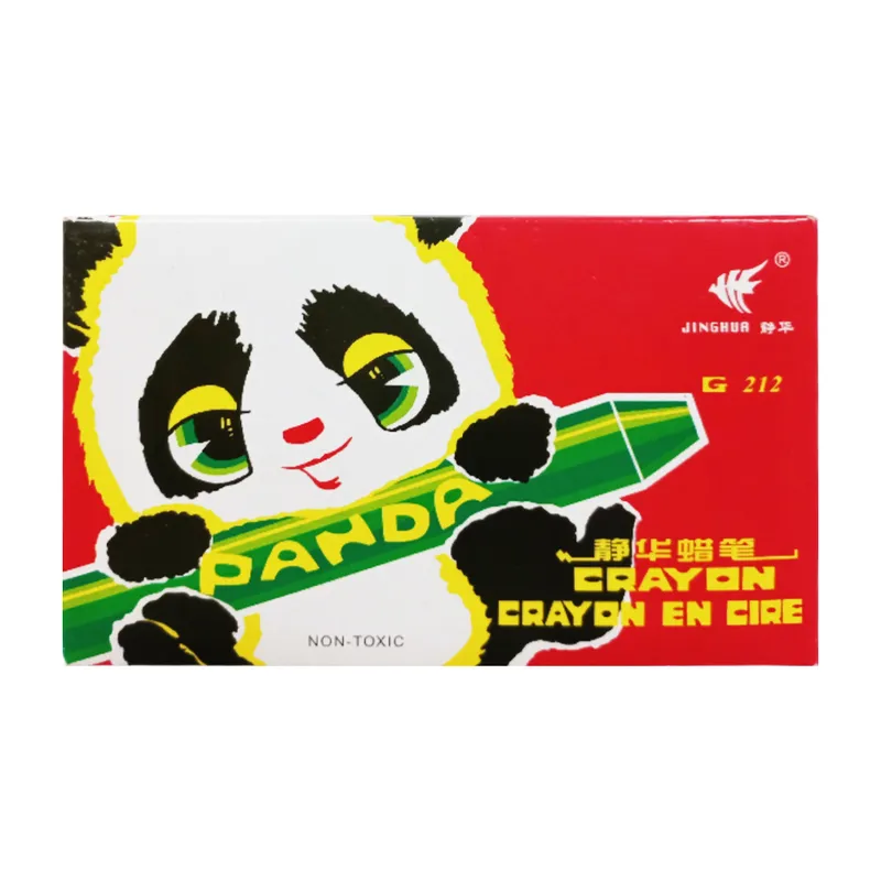Wax Crayon Ref G212 12 Colors Panda