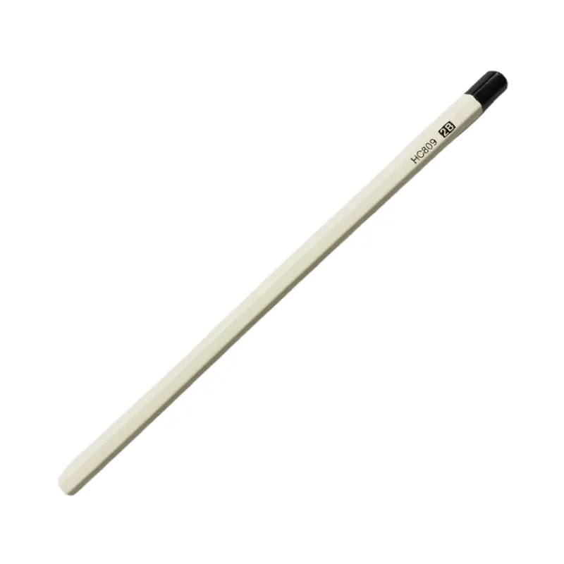 Wood Pencil Ref HC809-2B 2B White Deli