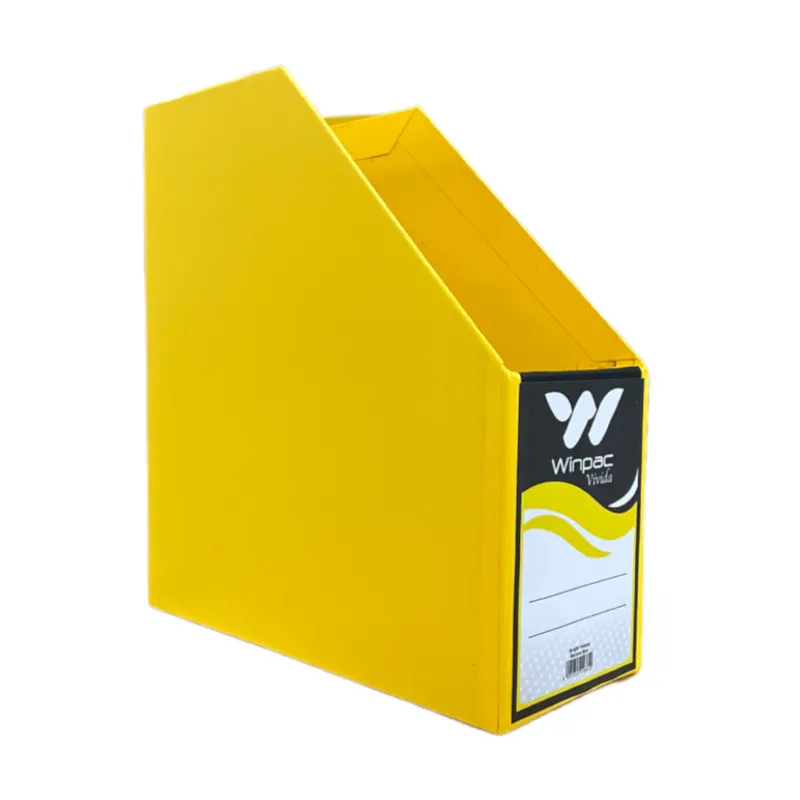 Record Box  Vivida Bright Yellow Winpac