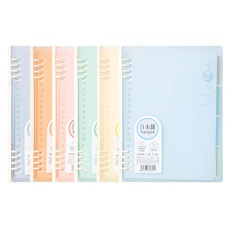 Loose Leaf Notebook Ref HA540Z A5, 70gsm [40 Sheets] with Index Deli