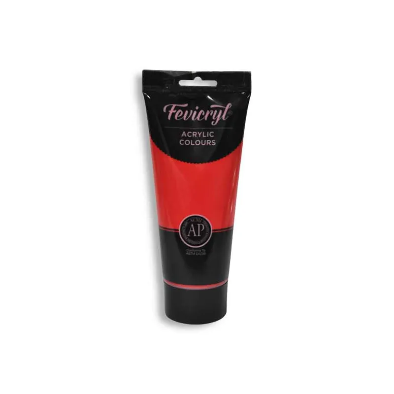 Acrylic Colours Ref AC11 200ml, Naptholene Carmine Fevicryl