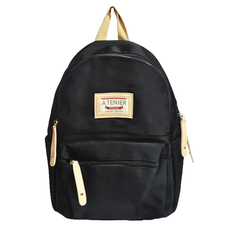 School Bag Polyester 26*13*35cm - Black My Academia