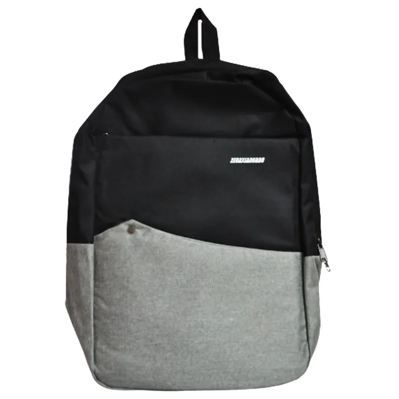School Bag Oxford 32*12*47cm - Black and Grey My Academia