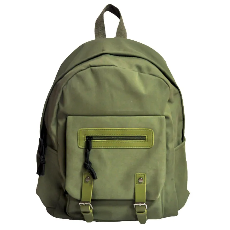 School Bag Nylon 29*13*40cm - Green My Academia