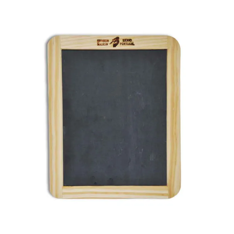 Slates (Ardoise) L150xH200mm Black with Wooden Borders No Brand
