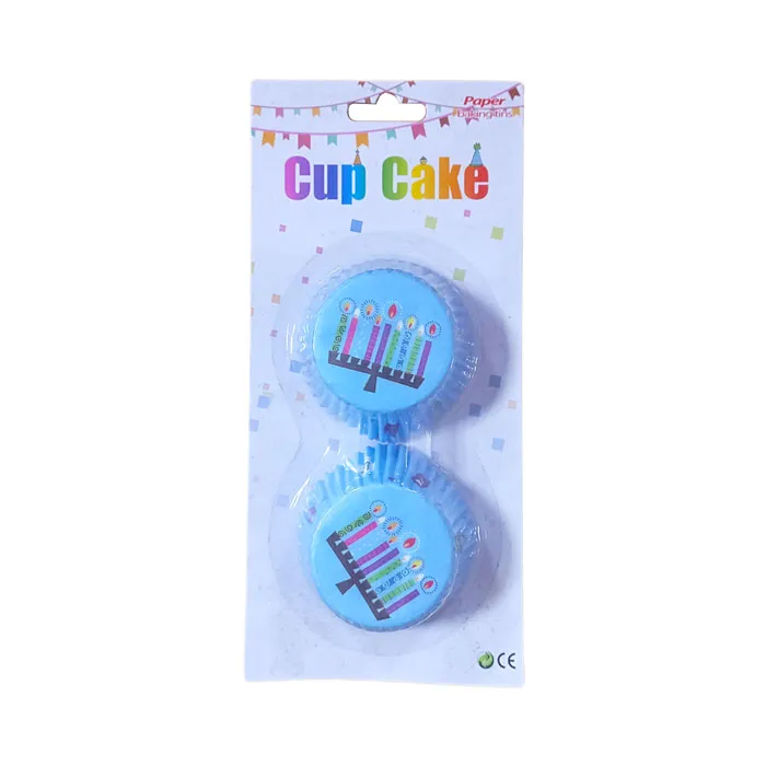 Paper Cake Cups Candle Stick Design , 11cm WTC