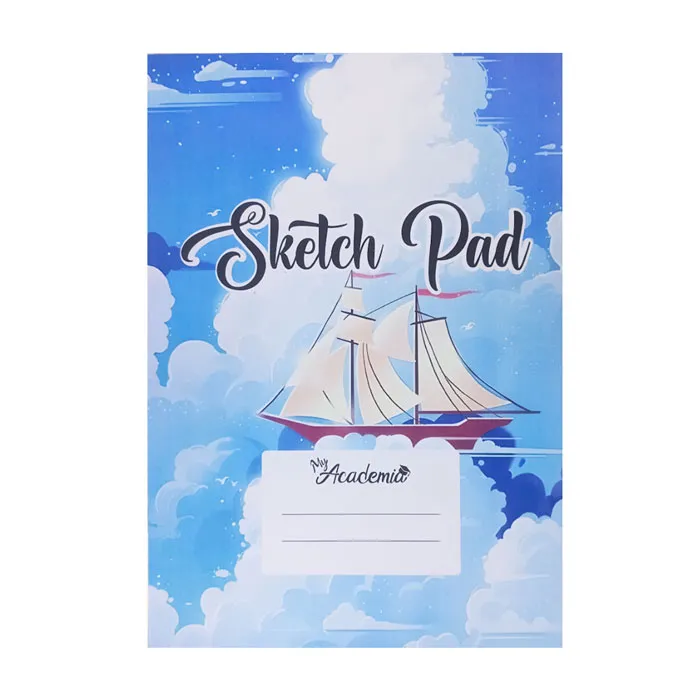 Sketch Pad A4, 30 Sheets, Boat MyAcademia