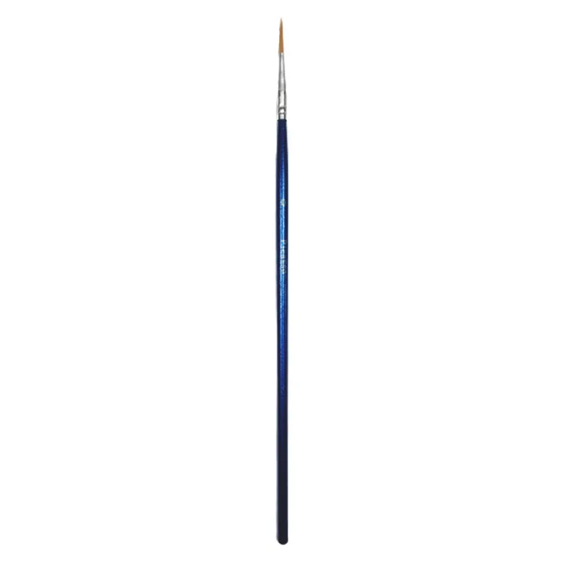 Paint Brush No. 0, Round Brush, Blue Picasso