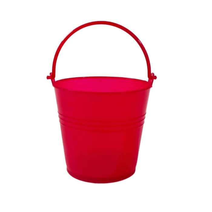 Mini Plastic Bucket Ref KV7023 20cl, Assorted Colors PS