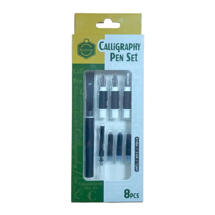 Calligraphy Pen Ref E0454 8 Pcs SW