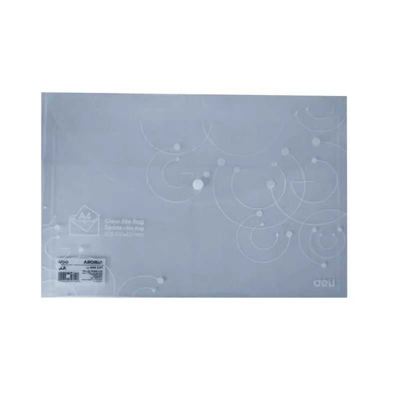 Wallet File Ref E5502 A4, W335*D233mm, Plastic Deli