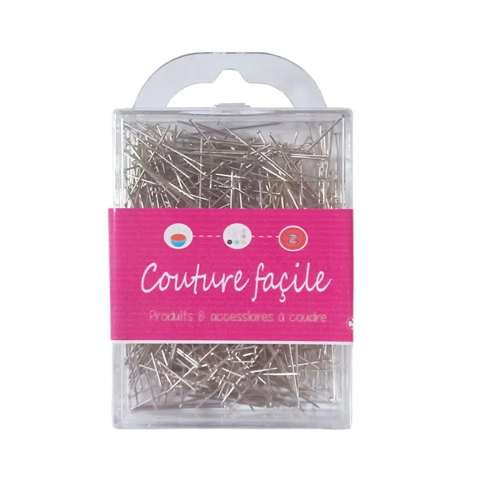 Pin Crown Fox Steel, 50gsm [Pk 250] Couture Facile