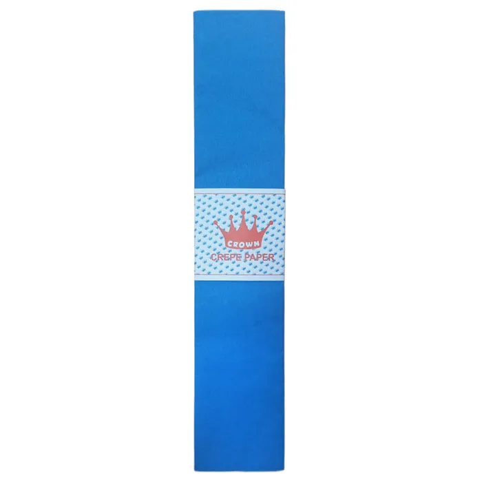 Crepe Paper Marine Blue, 500mm*1.25m Crown