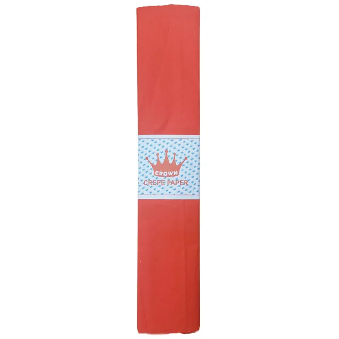 Crepe Paper Vermilion, 500mm*1.25m Crown