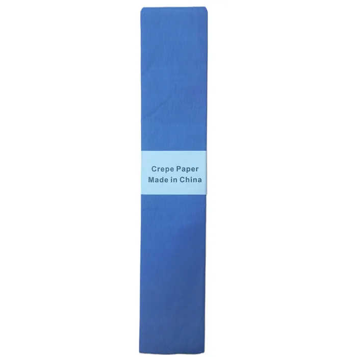 Crepe Paper Dark Blue, 500mm*2.25m No Brand