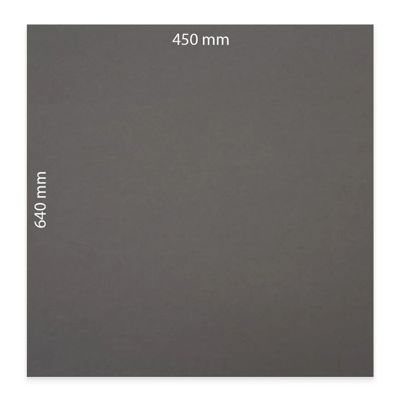 Bristol Paper 450*640mm Dark Grey, 230gsm Vanguard