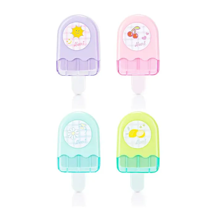 Eraser Ref 71122 Ice Cream Design, Assorted Colours Deli