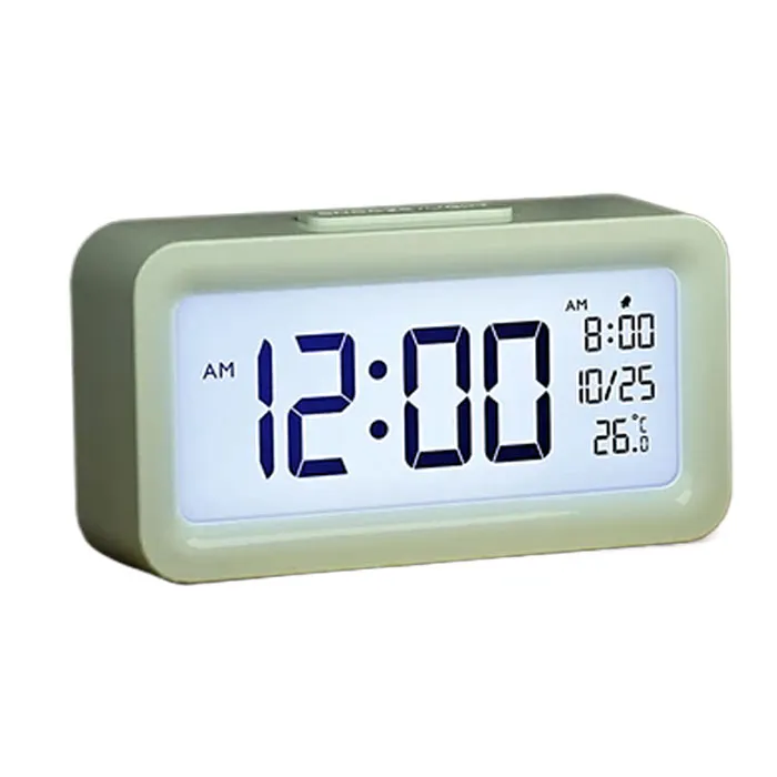 Alarm Clock Ref LE103 S:132*37.5*68mm Deli